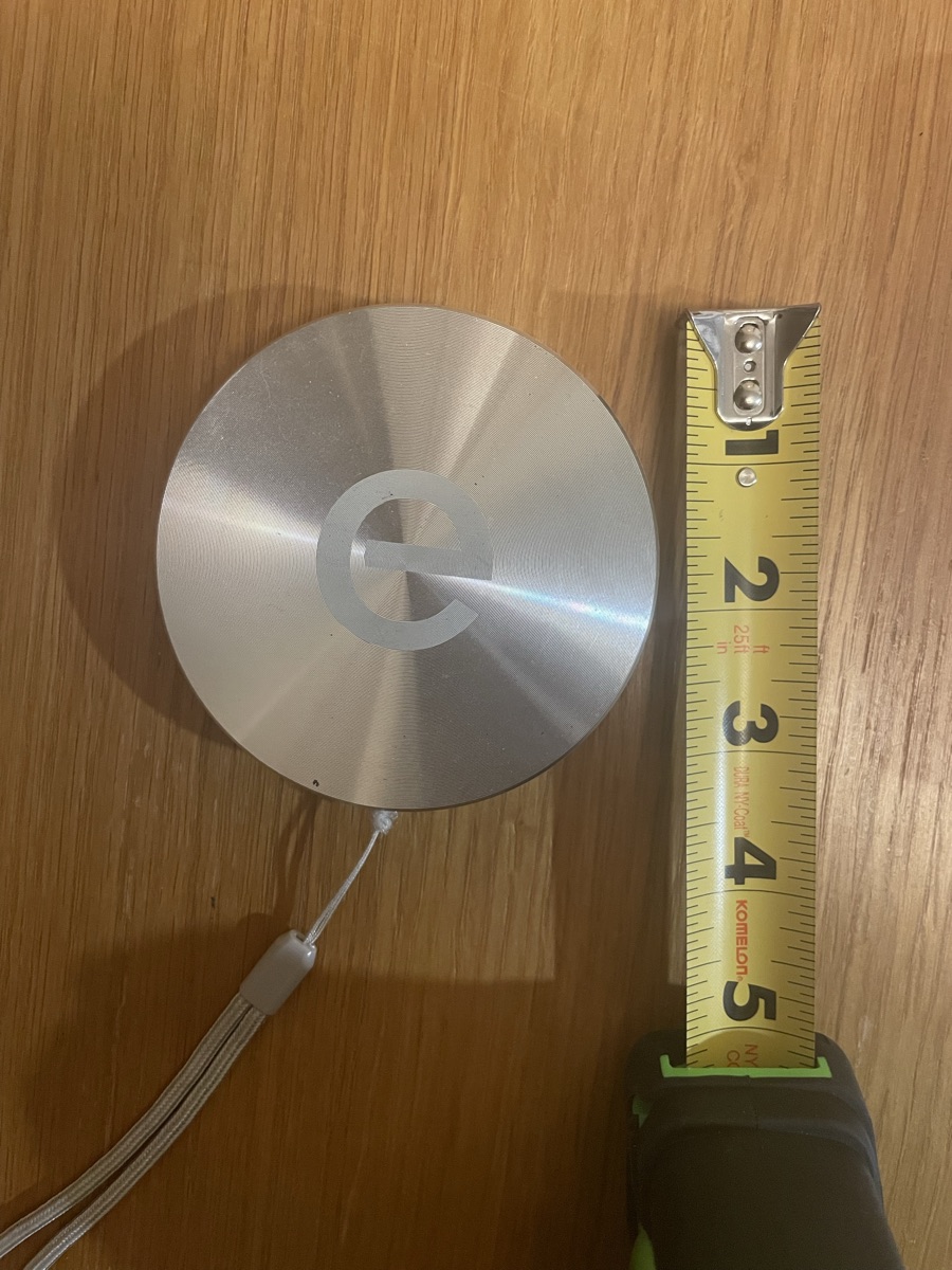 Wired portable charger