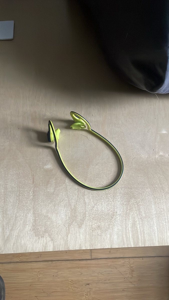 Plantronics Bluetooth headset.