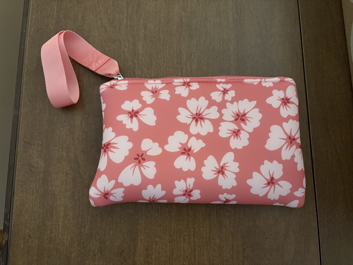 Zippered pouch