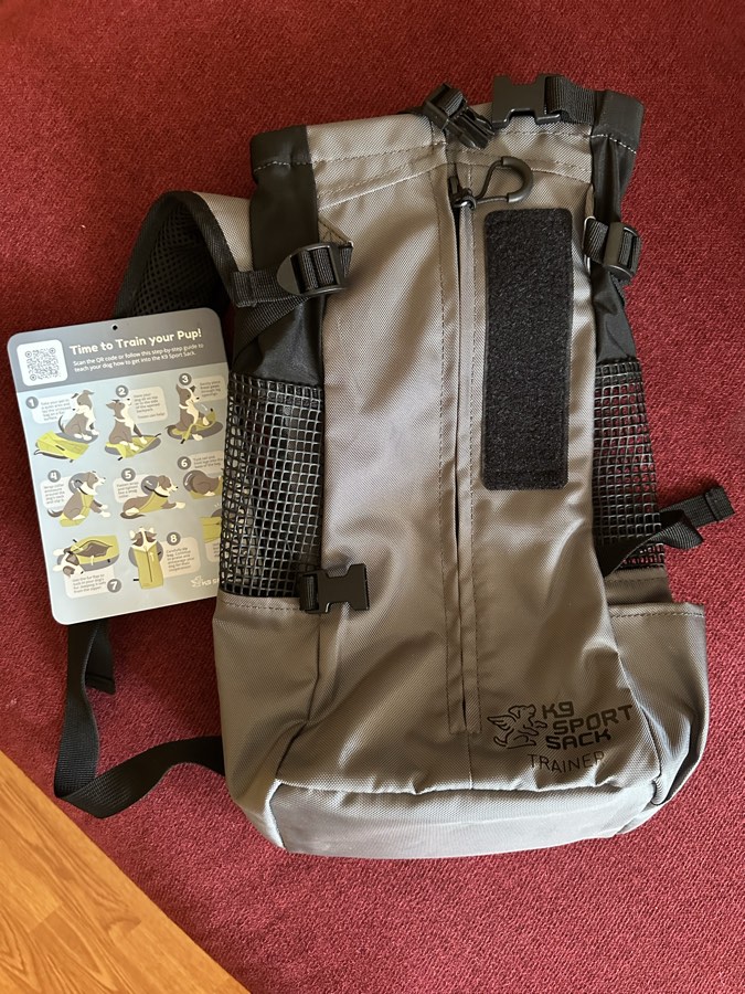 Small K9 Sport Sack Trainer Backpack