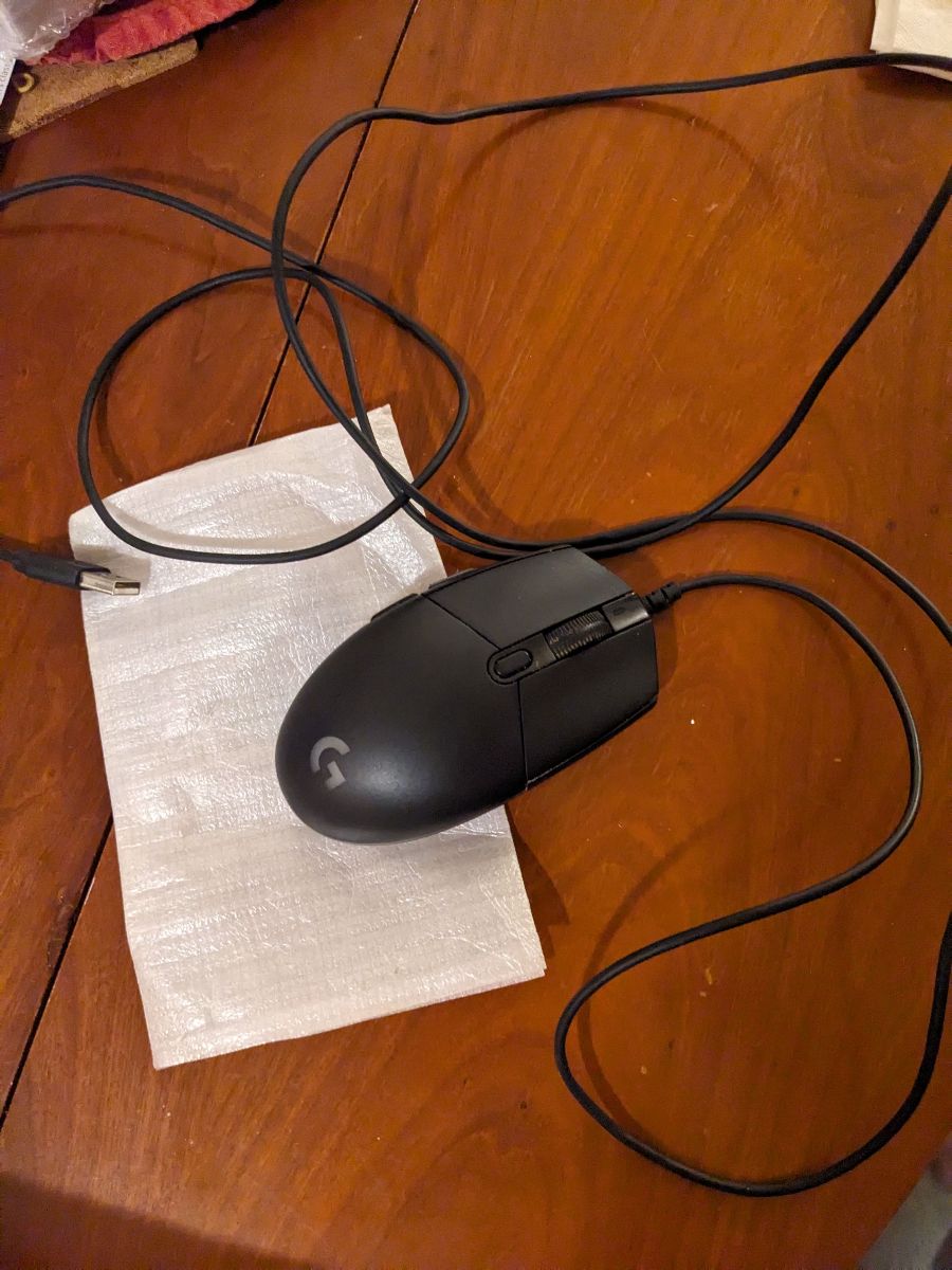 Logitech wired mouse