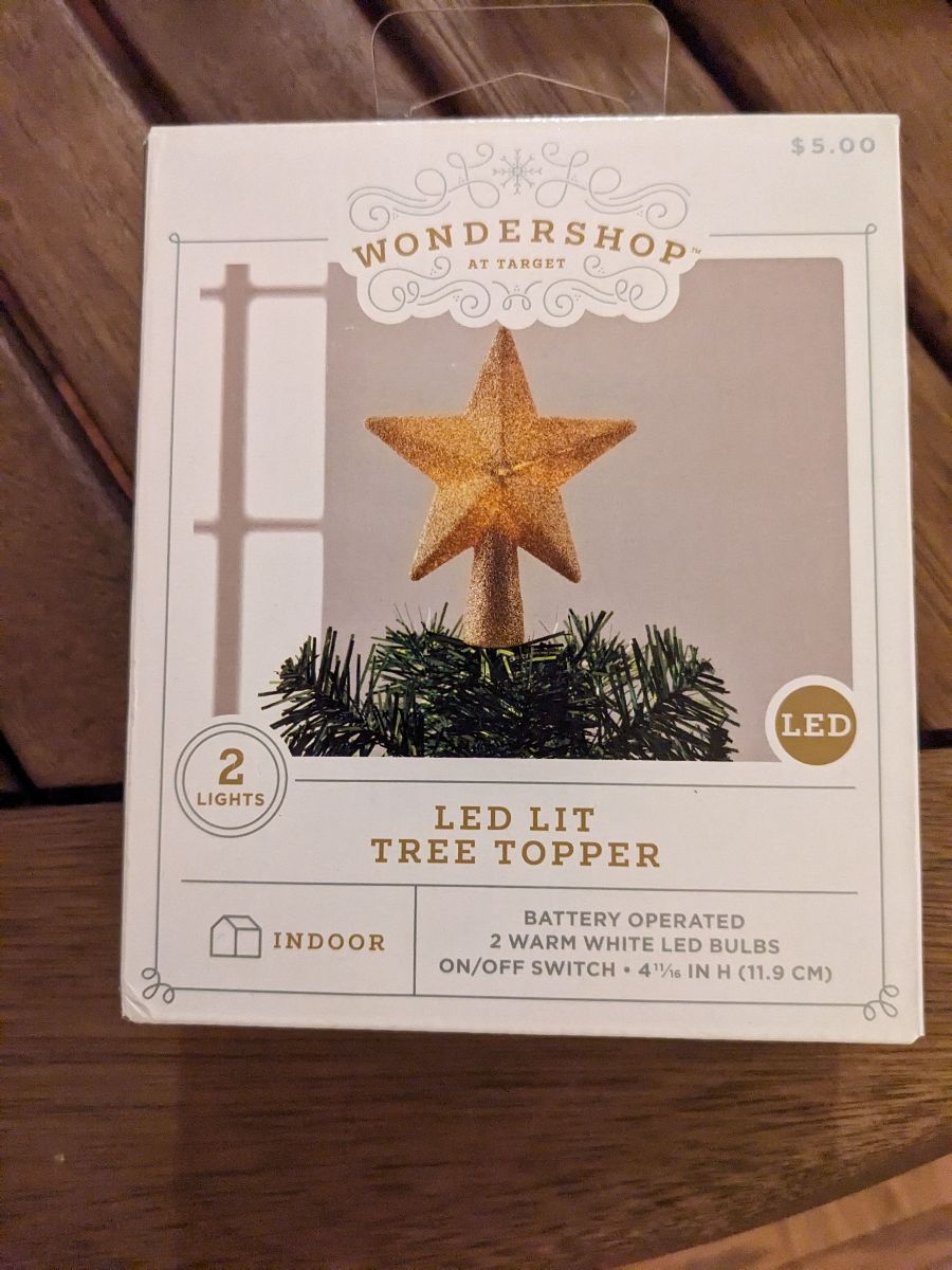Christmas Tree Star Topper