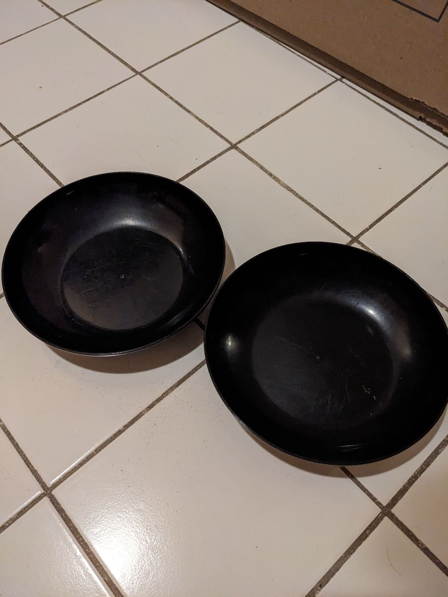 Plastic plate - bowls
