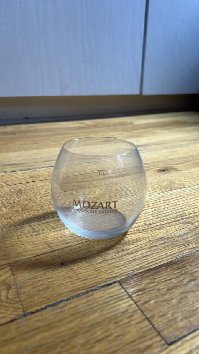 Small glass planter