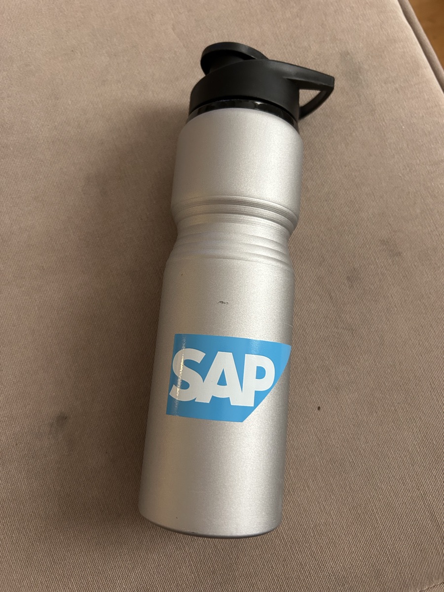 Metal water bottle