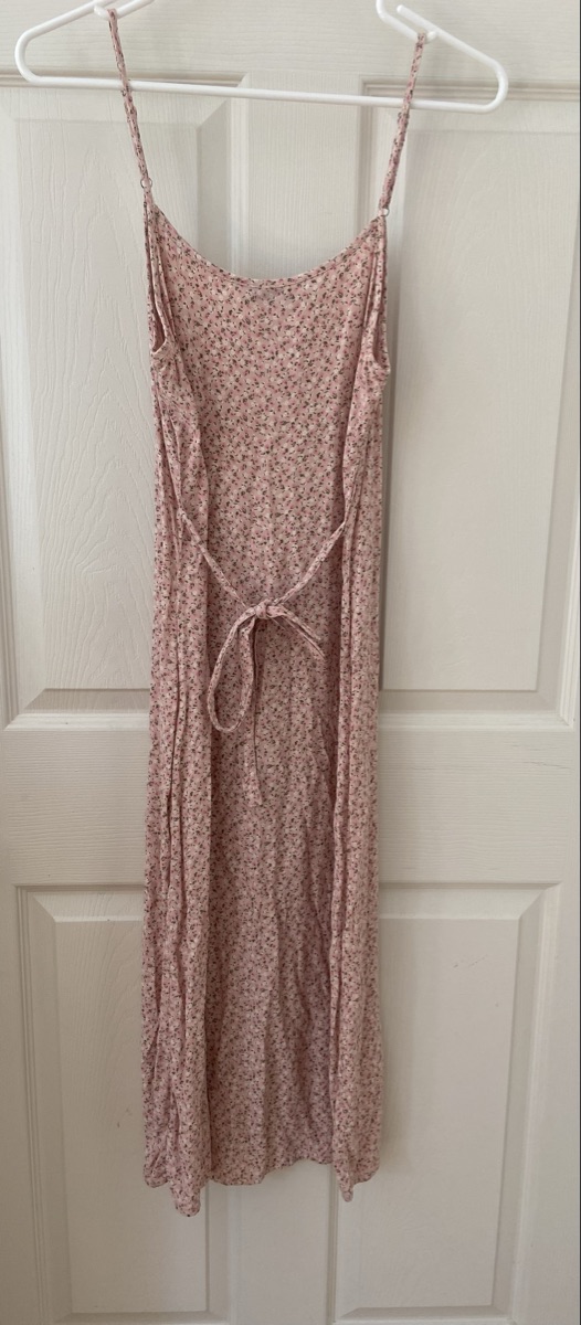 Brandy Melville pink flower dress
