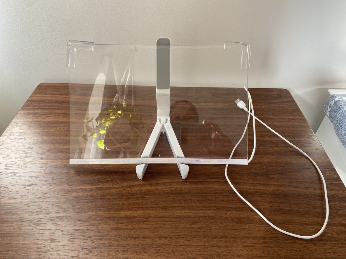 Acrylic dry erase board 