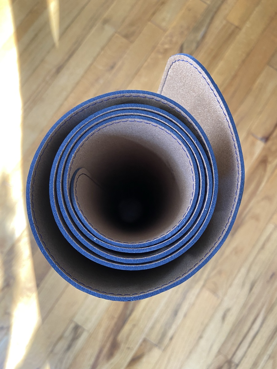 I’m guessing this is a very thin yoga mat (?)