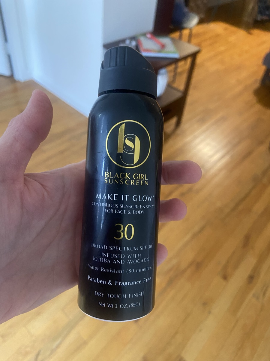 Sunscreen - not mine 