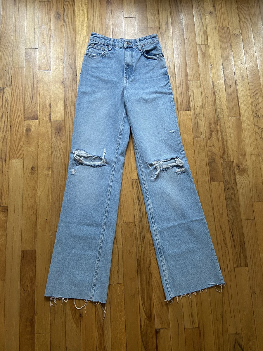 Zara jeans size US2