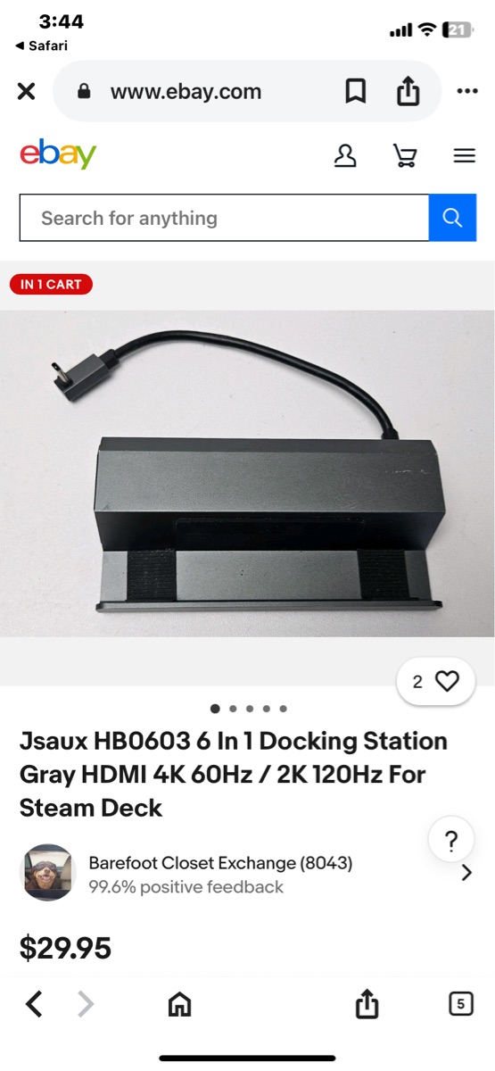 Jdaux docking station 