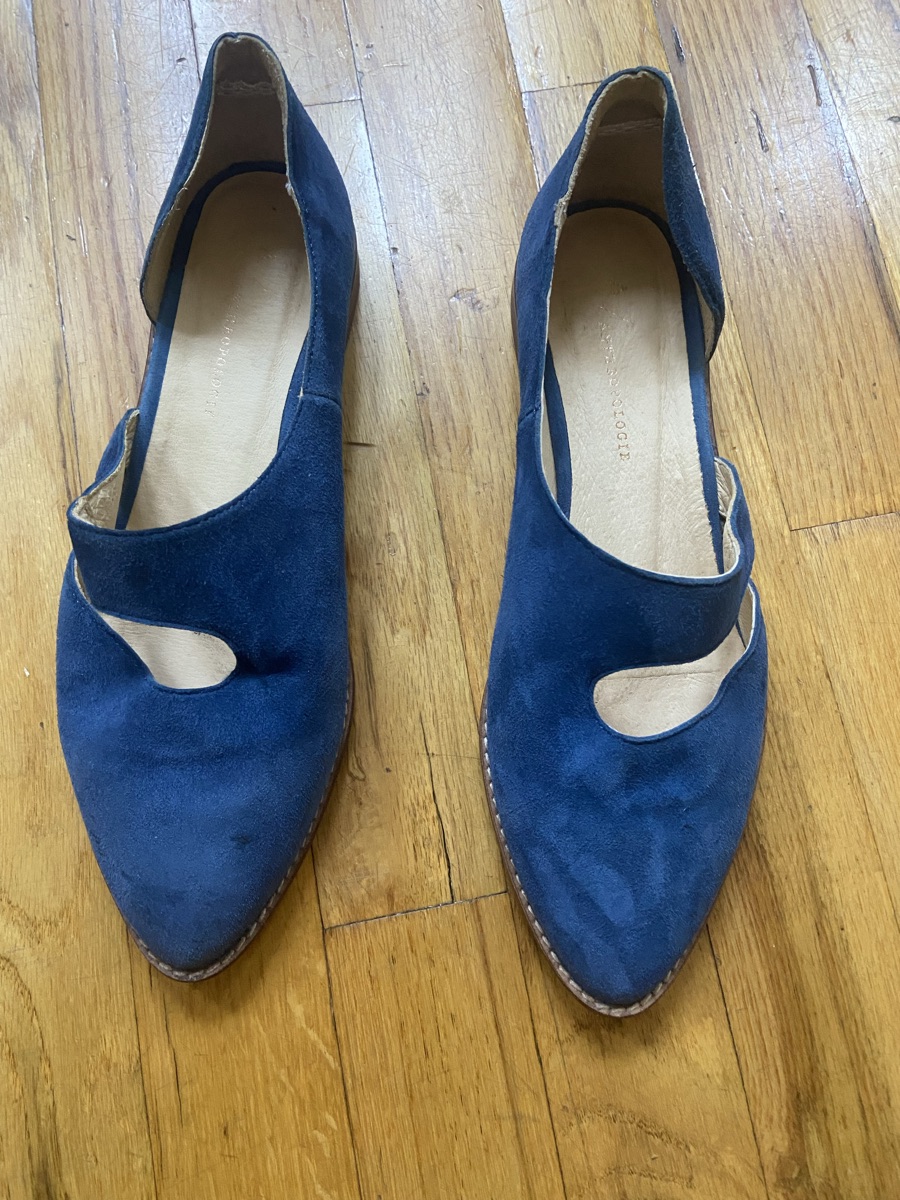 Anthropology Sasha Cut-Out flats