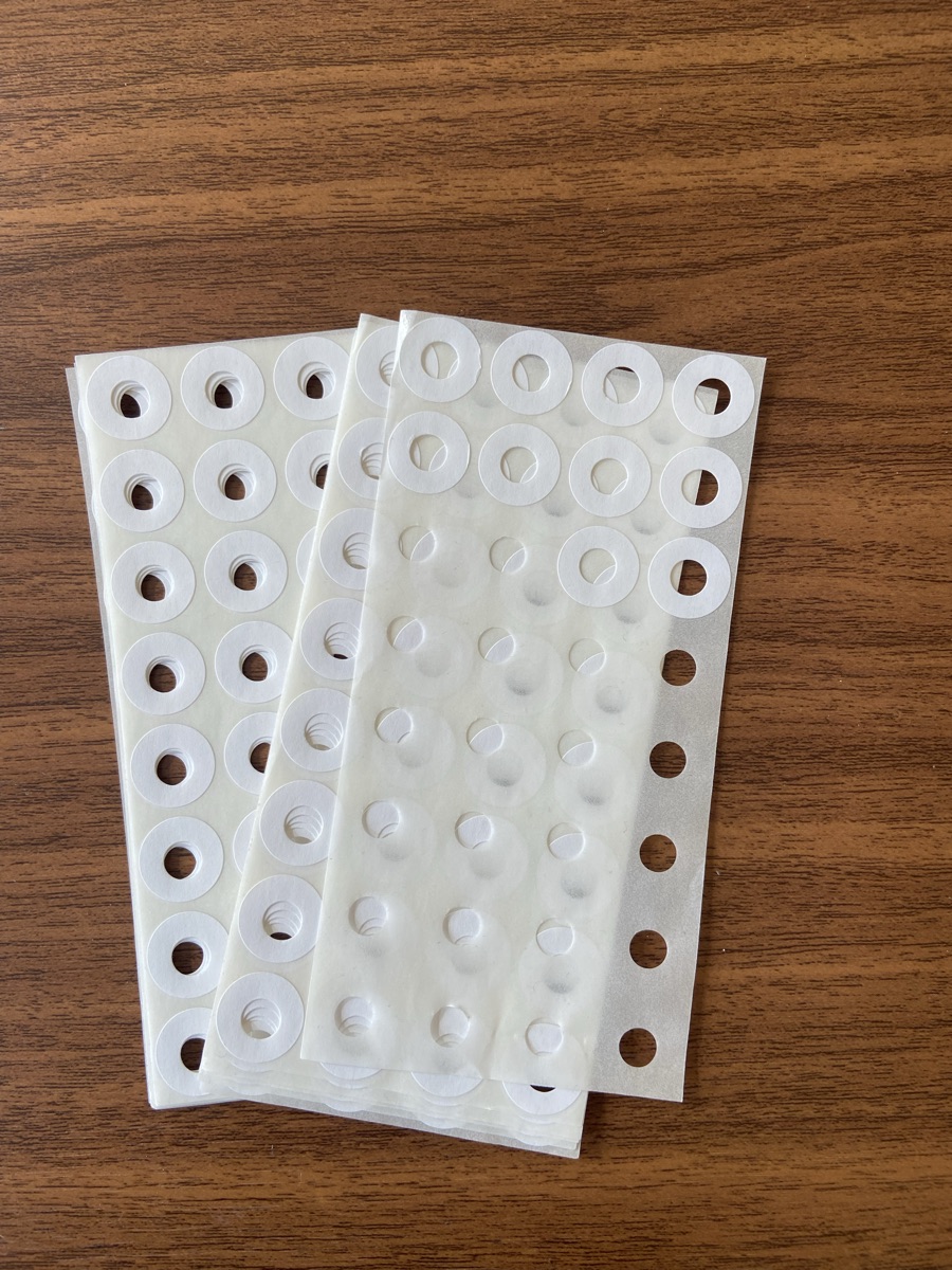 Paper hole reinforcement