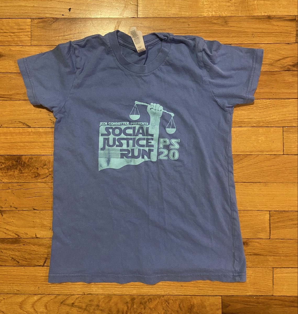 Kids blue top size M (10-12)