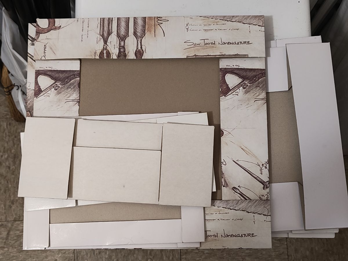 Cardboard storage bins/boxes