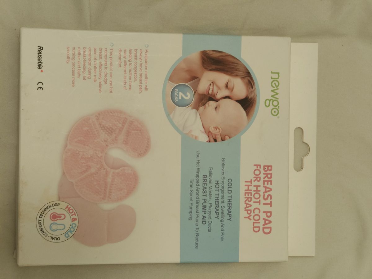 Hot/cold packs for breasts 