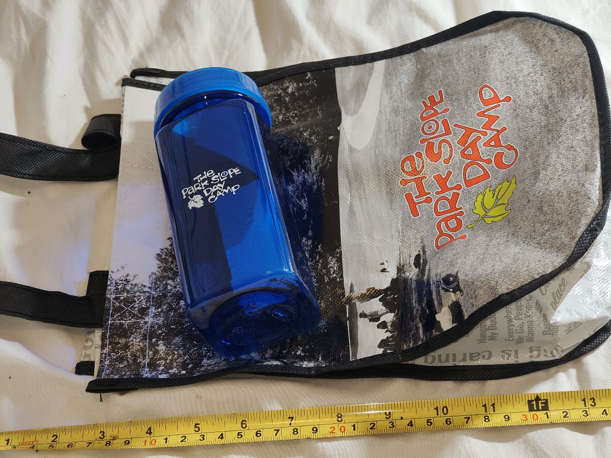 Park slope daycare bottle and bag