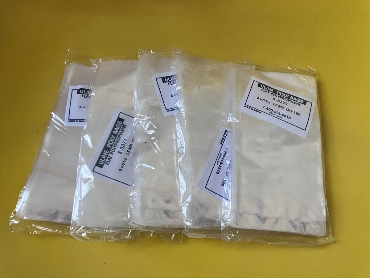 Small plastic bags