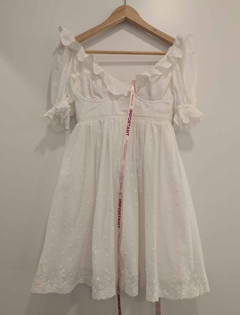 House of CB White Mini Dress