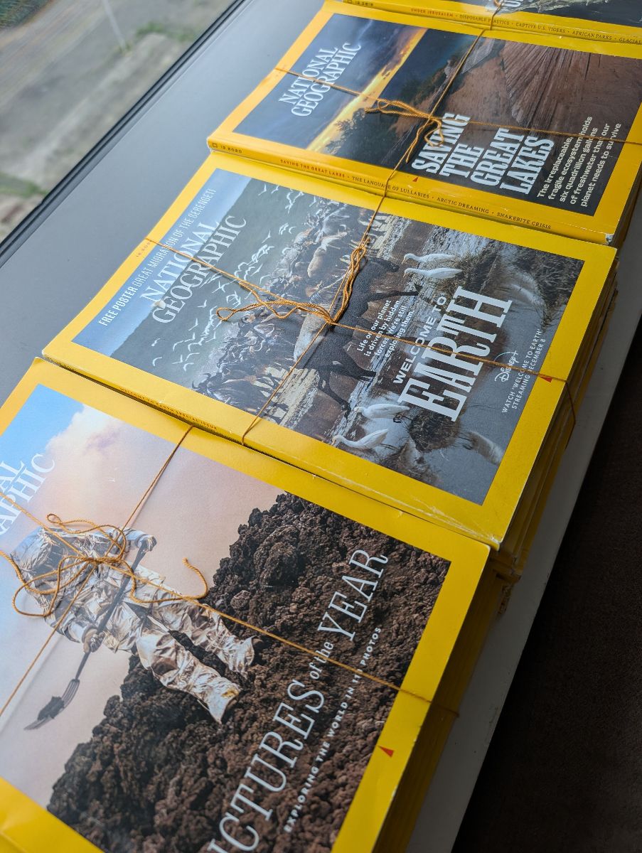 2014-2025 National Geographic Magazines