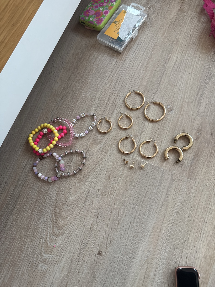Assorted costume jewelry