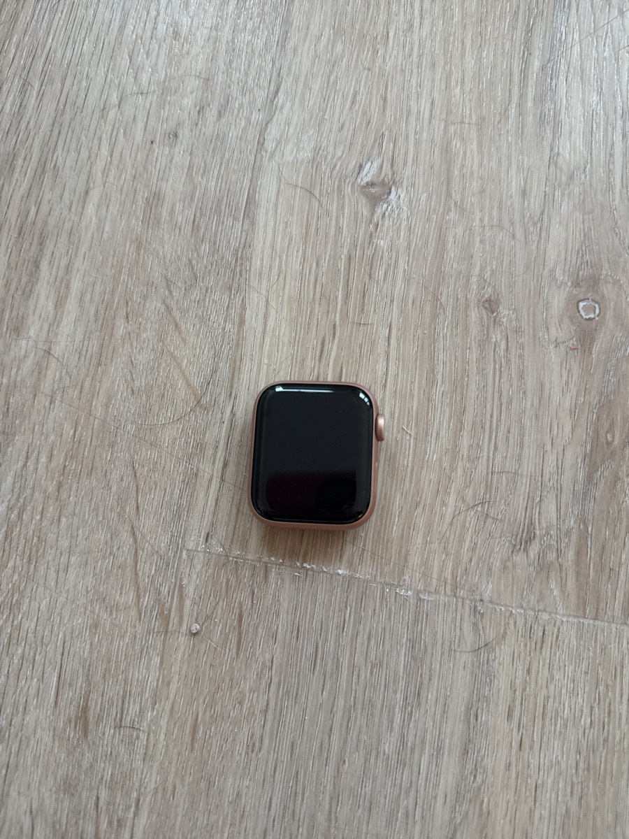 Rose gold Apple Watch