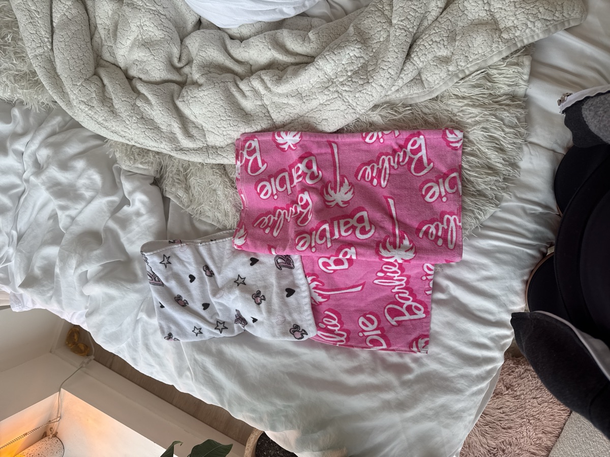Barbie towels