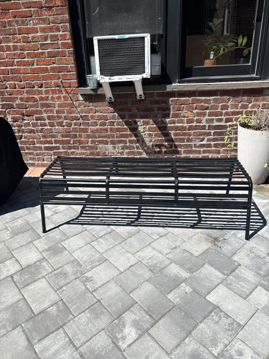 Patio bench