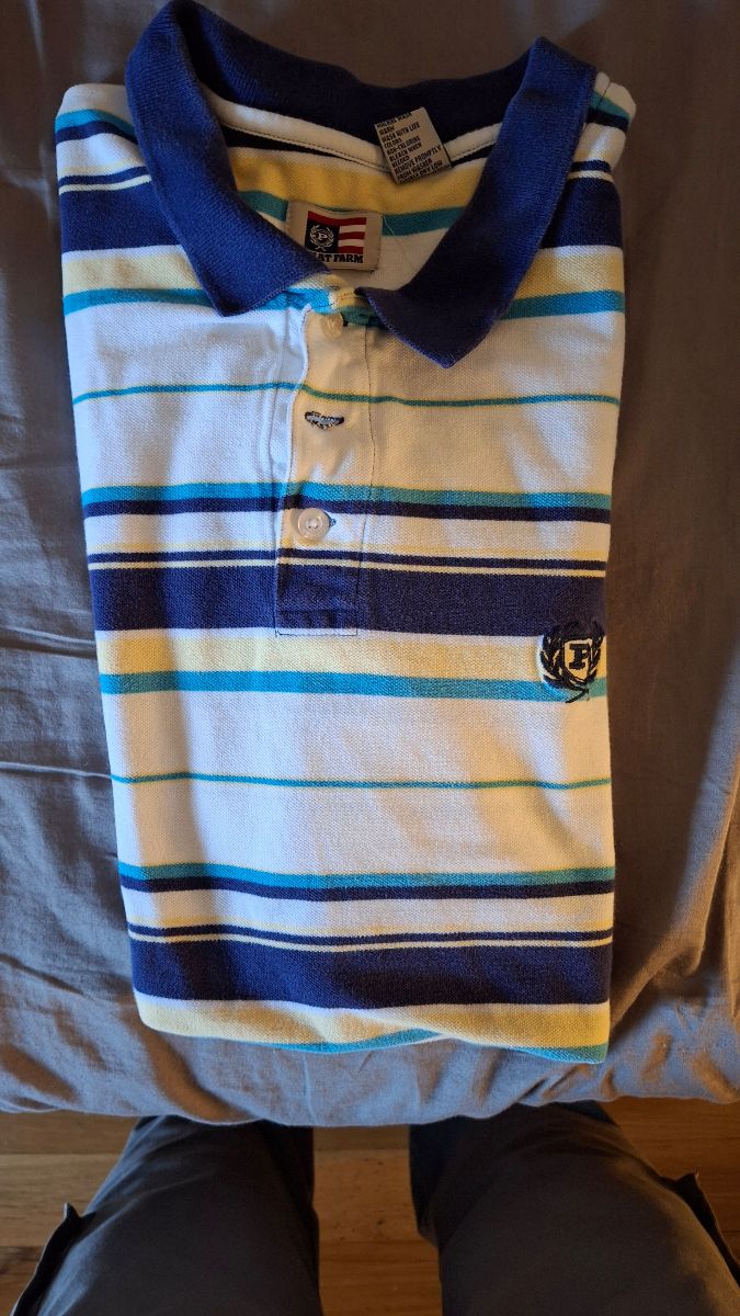 Bundle of 5 2XL men's polo shirts