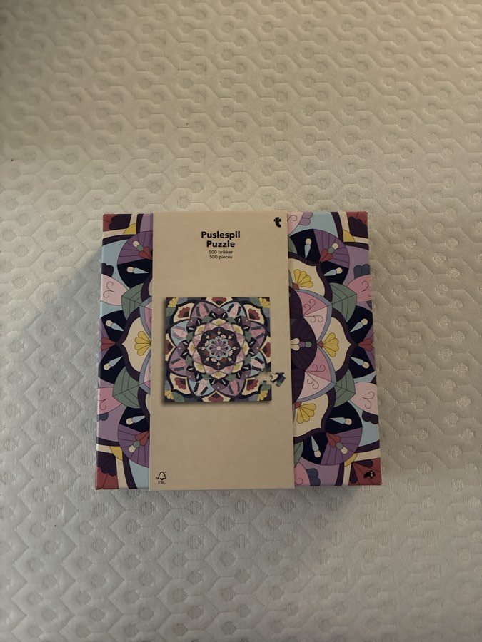 Never opened puzzle