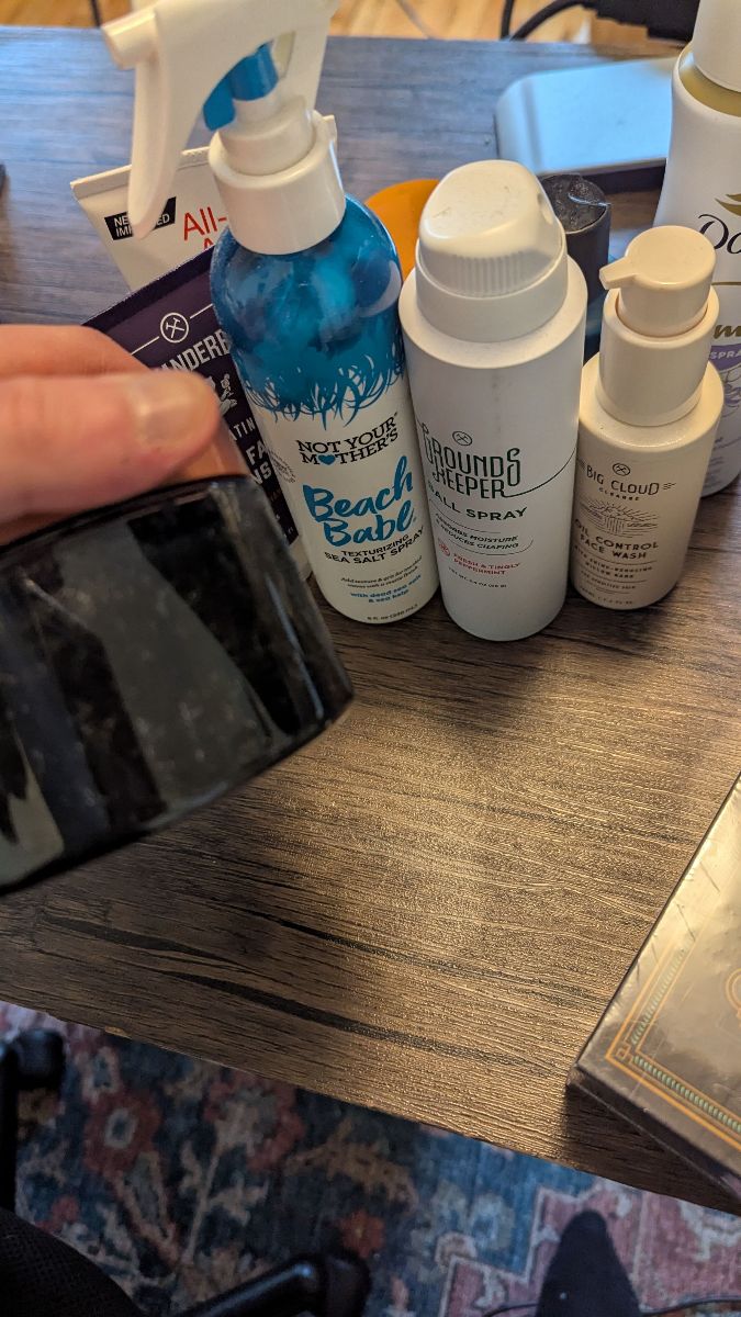 Personal care face/hair products + mens electric trimmer ($25-50 value)