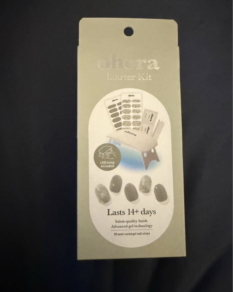 Ohora starter kit semi cured nail set
