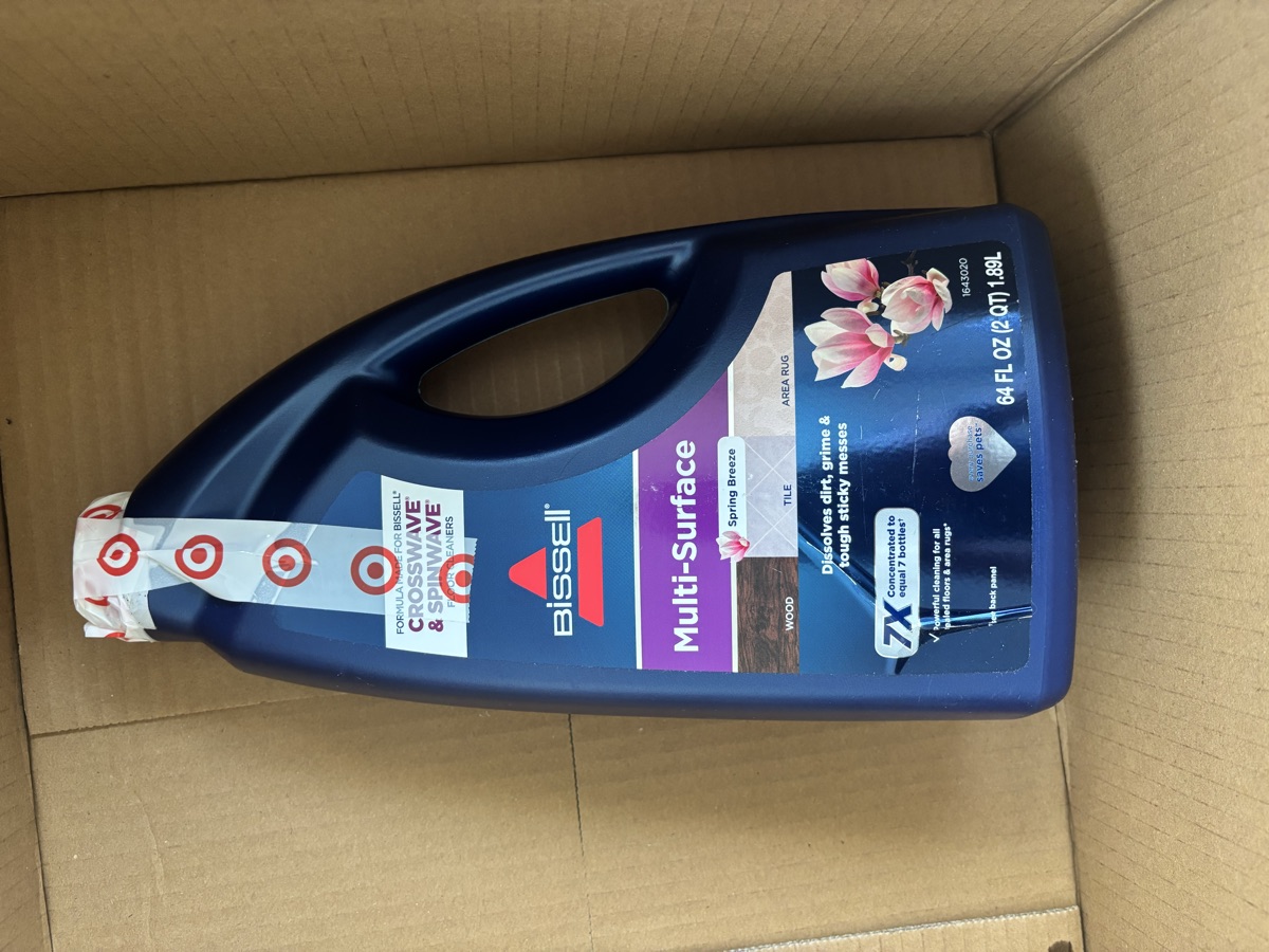 Multi surface cleaner and mop replacement parts