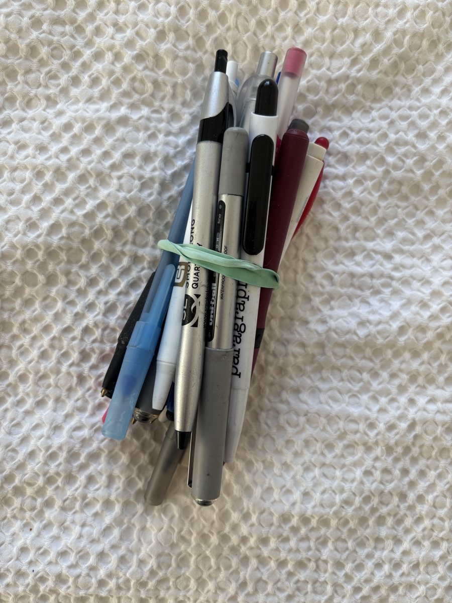Bunch of pens
