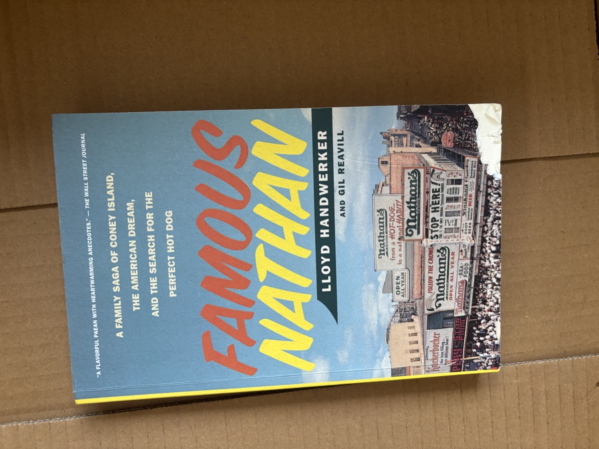 Famous Nathan’s book