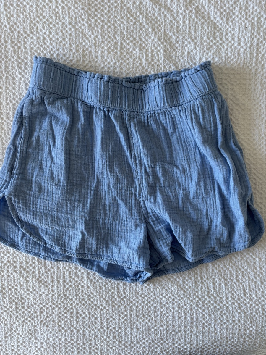 Light blue shorts