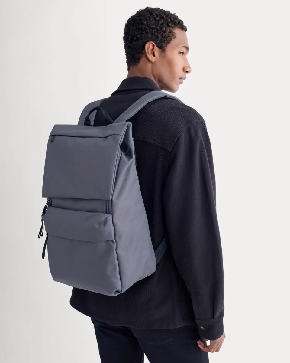 Everlane ReNew 15" Transit Backpack - Slate Gray