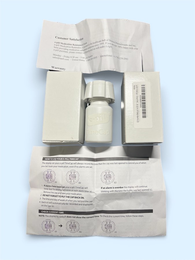 2  e-pill Timer Prescription Bottles