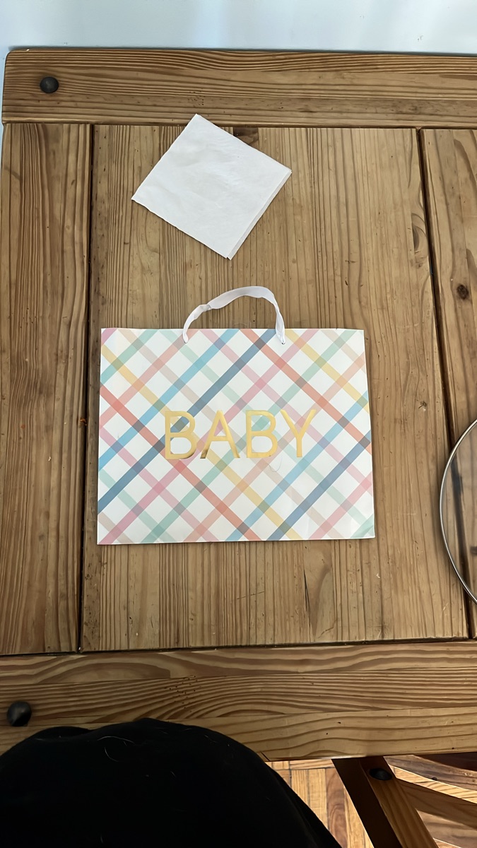 Baby gift bag 