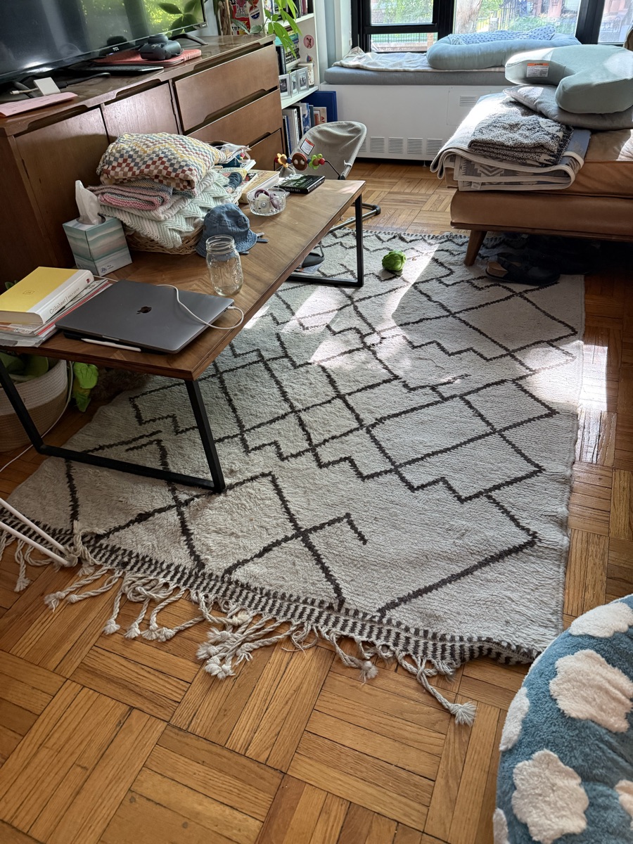 Moroccan Style Rug with Tassels