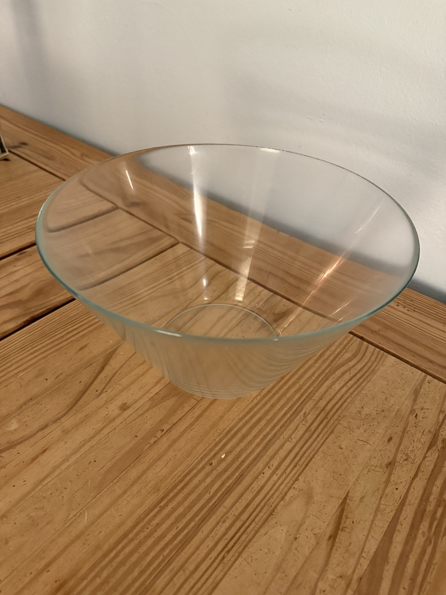 Large Glass Bowl