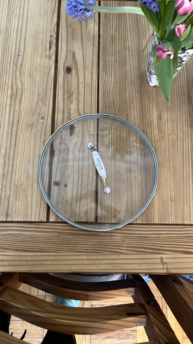 12” Glass All-Clad Pan Lid