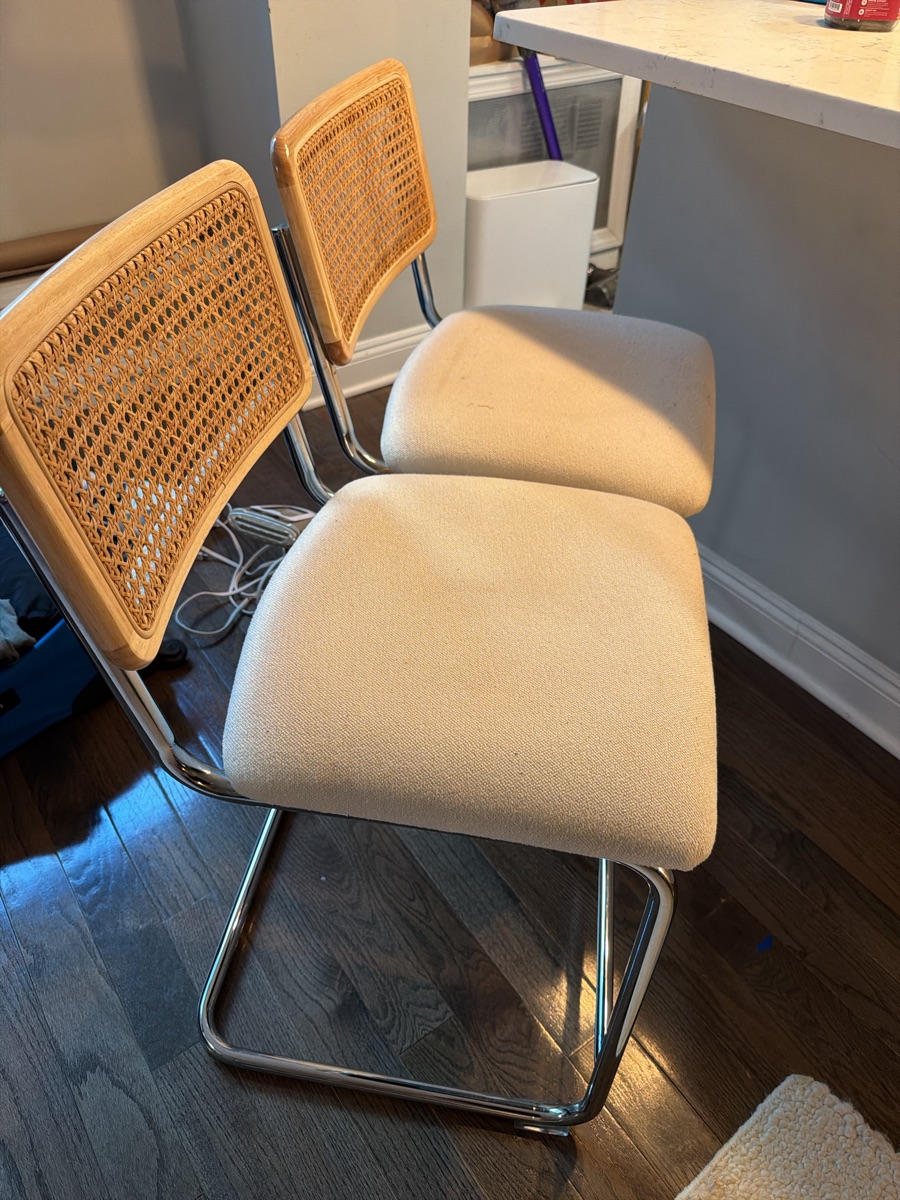 2 bar chairs