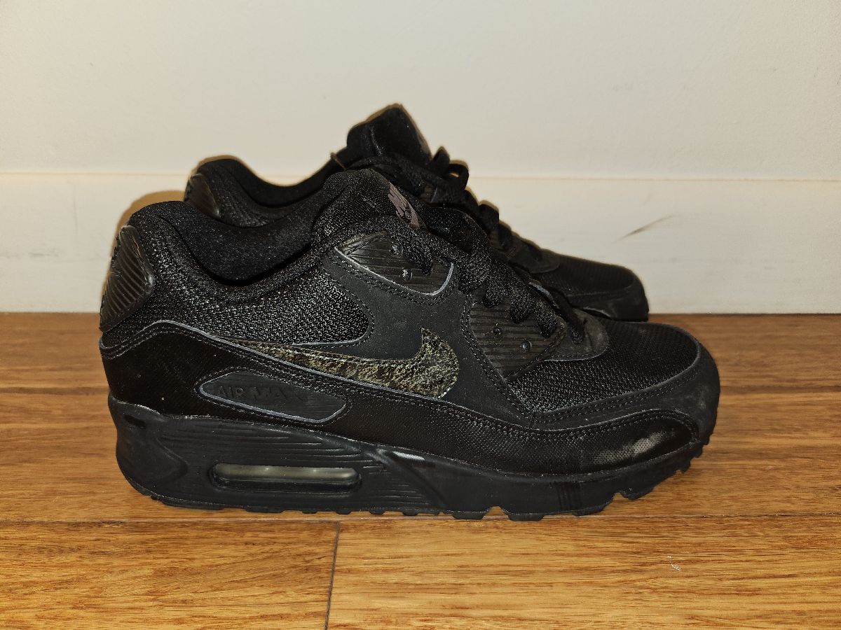 Nike Air Max 90 Mech GS Black Size 6Y NEW without Box