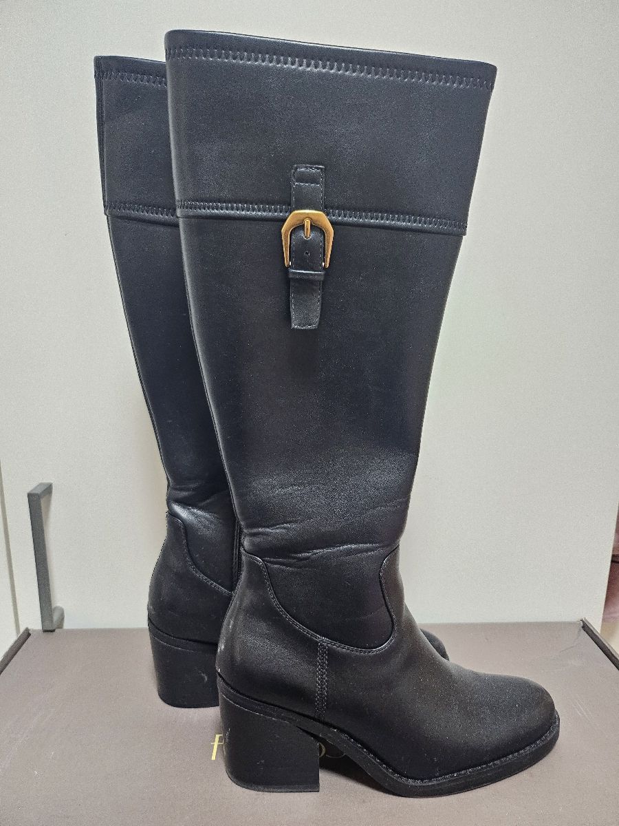 Franco Sarto Wide Calf Riding Boots Size 6.5