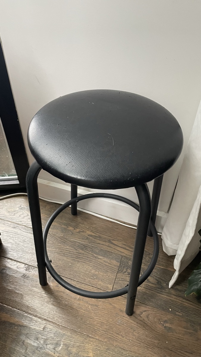Small Black Stool