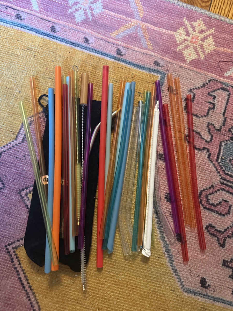 Reusable straws