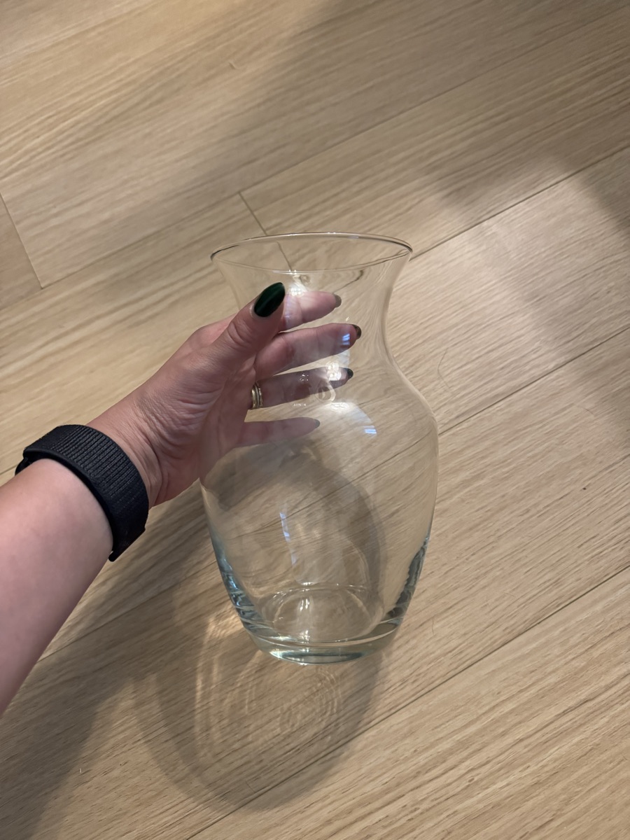 Glas Vase 