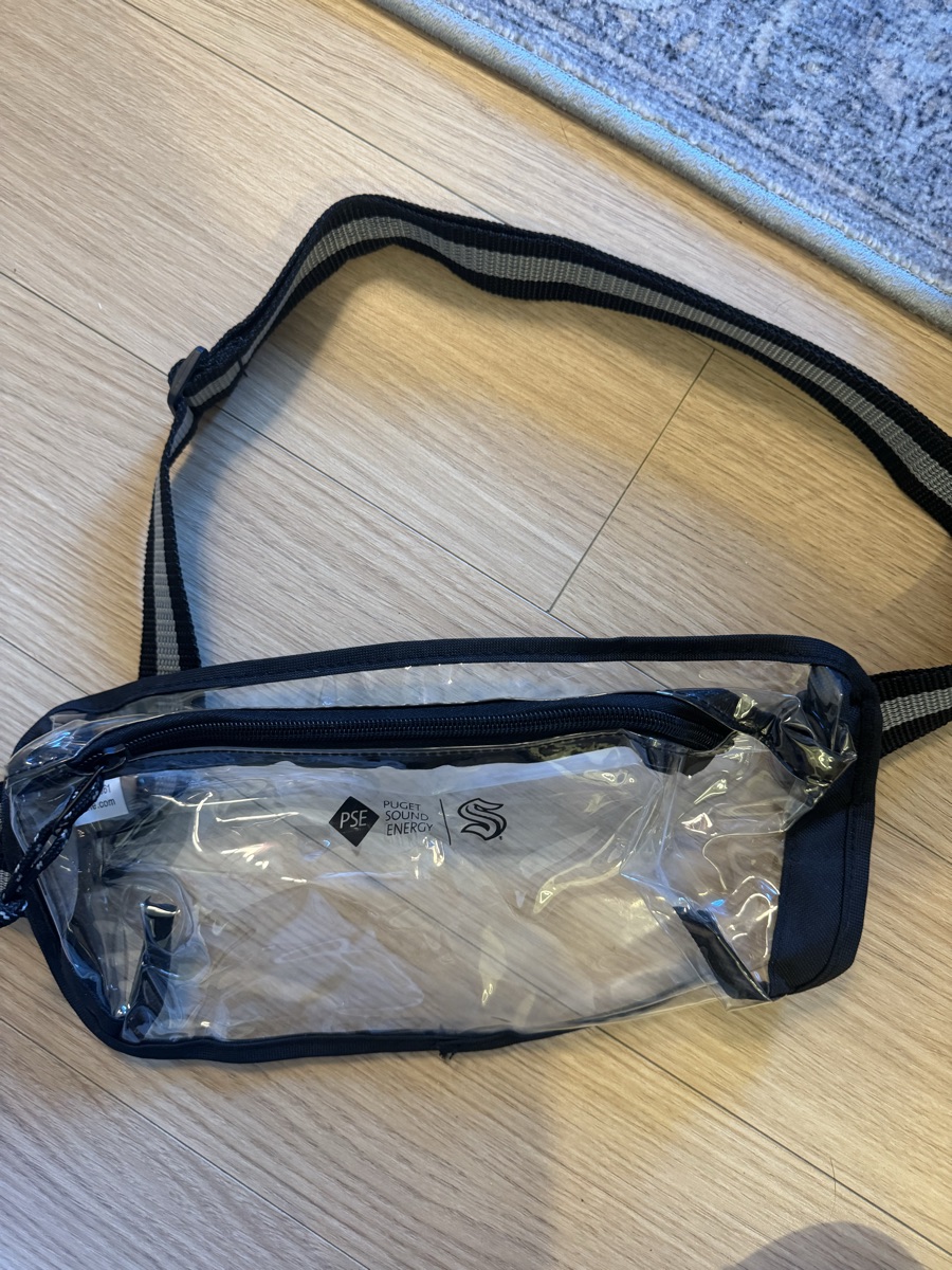 Transparent Stadium Bag