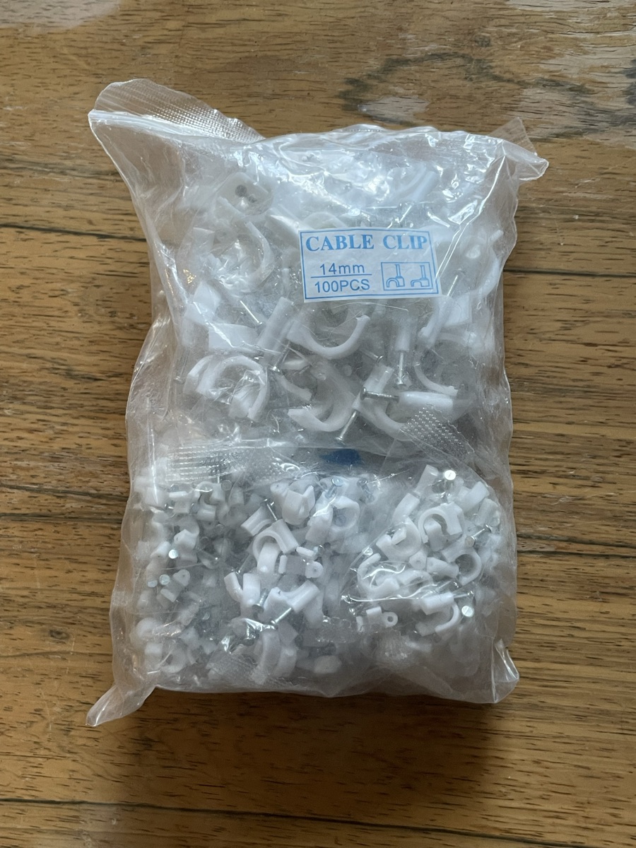 Cable Clips (500 pcs)